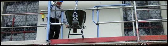 Unguided (Top Mounted) Scaffolding Hoists