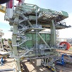 shipyard elevator with staircase