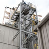 large industrial elevator