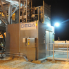 Night Shot of Service Elevator
