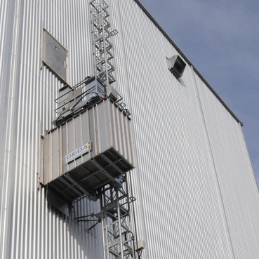 exterior mill elevator